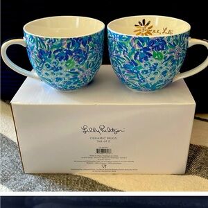 Lily Pulitzer cups